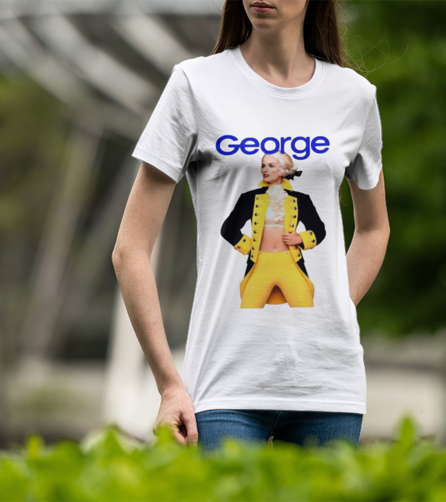 George Founding Fathers Historical Costume Colonial Attire T-Shirt
