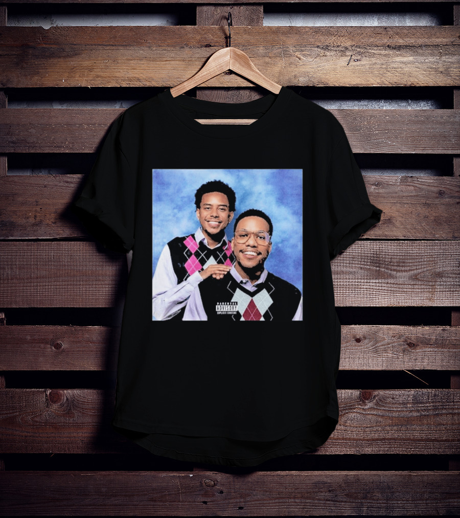 Anderson Paak Cordae Step Brothers Parody Album Cover T-Shirt