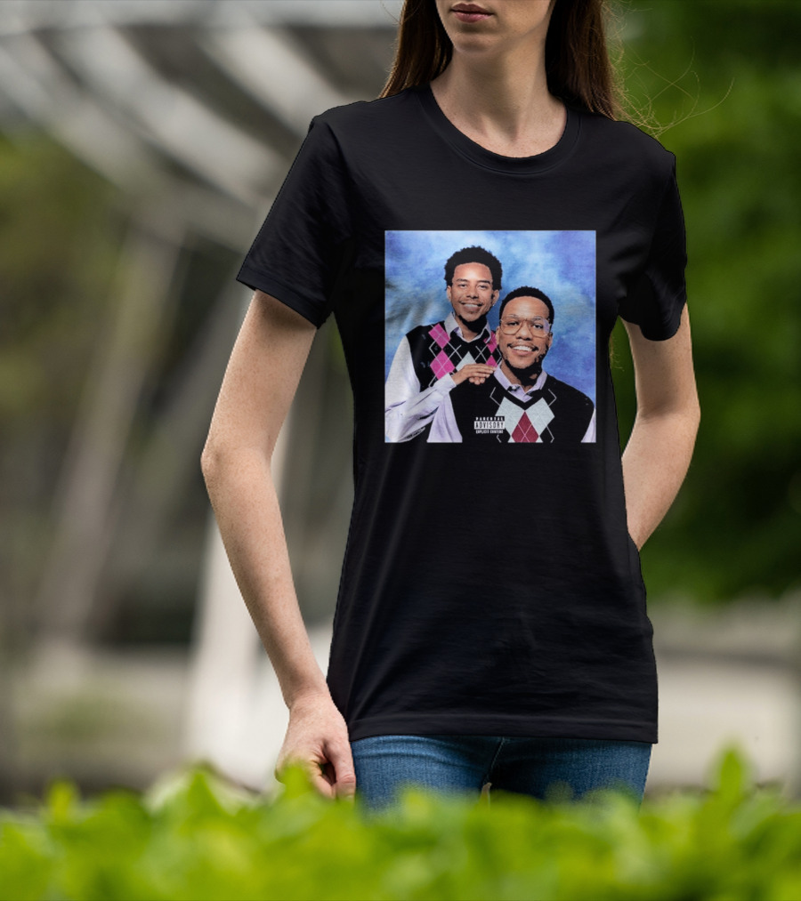 Anderson Paak Cordae Step Brothers Parody Album Cover T-Shirt