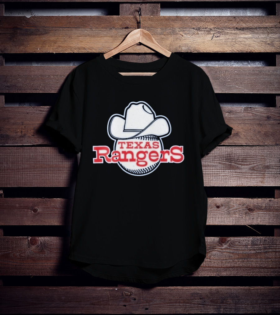 Texas Rangers 2026 Windbreaker Cowboy Hat Baseball T-Shirt