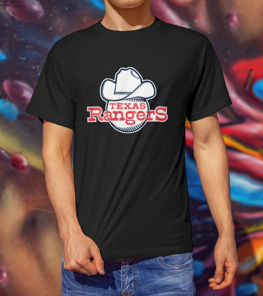Texas Rangers 2026 Windbreaker Cowboy Hat Baseball T-Shirt
