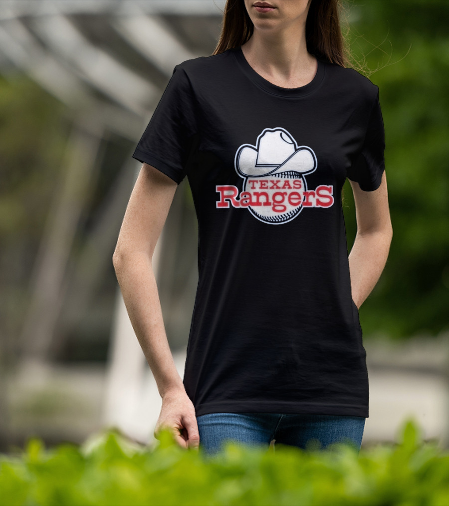 Texas Rangers 2026 Windbreaker Cowboy Hat Baseball T-Shirt