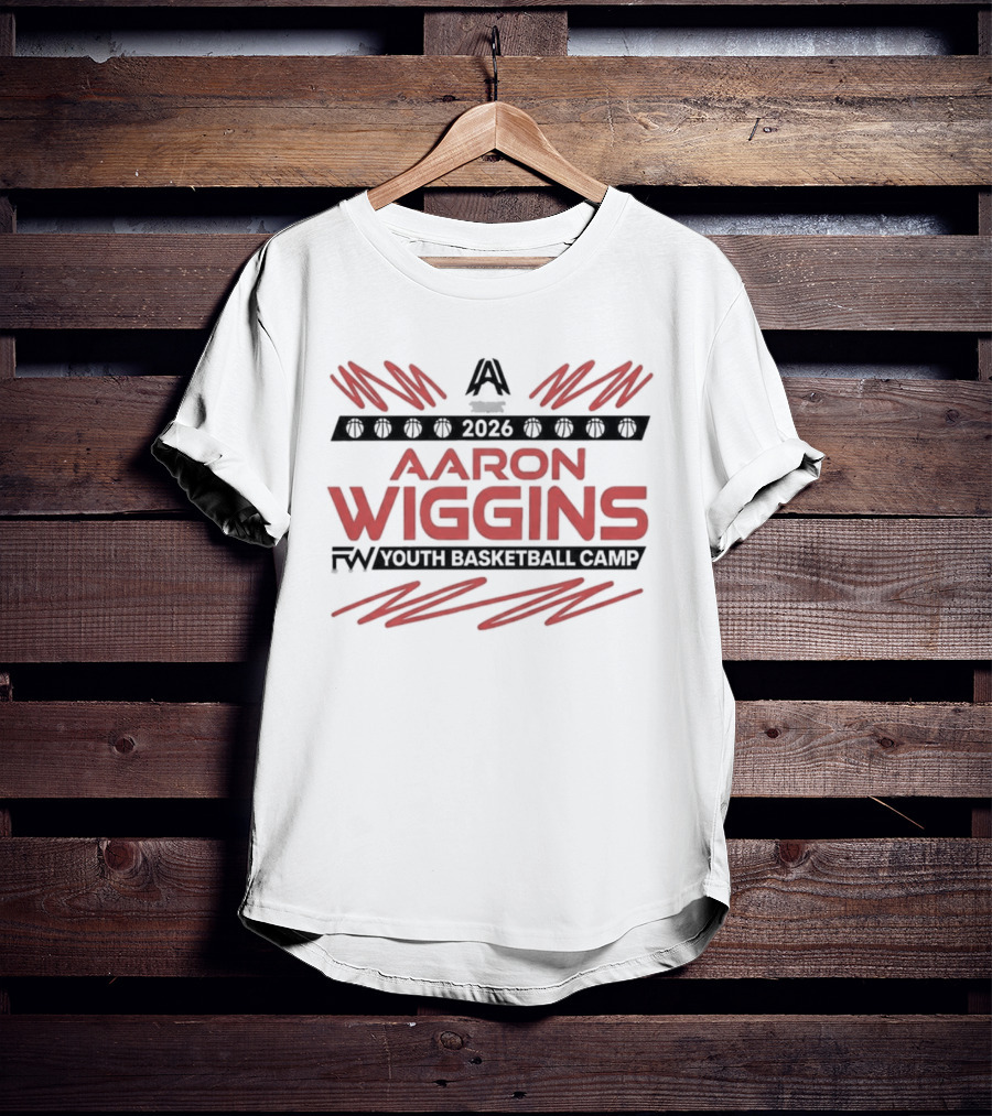 Aaron Wiggins 2023 Youth Basketball Camp T-Shirt