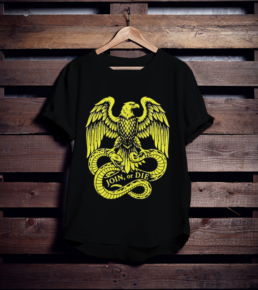 Join Or Die Eagle Snake T-Shirt