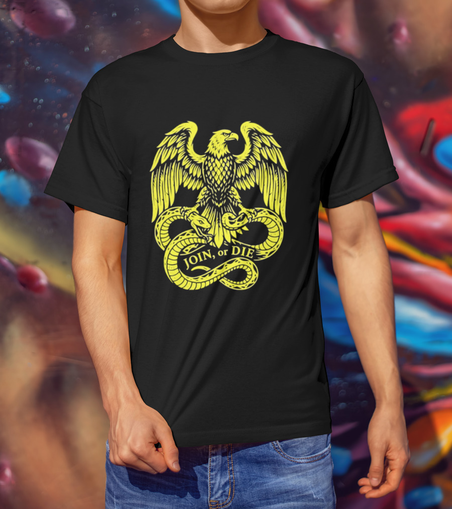 Join Or Die Eagle Snake T-Shirt