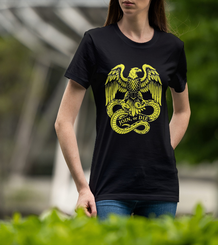 Join Or Die Eagle Snake T-Shirt