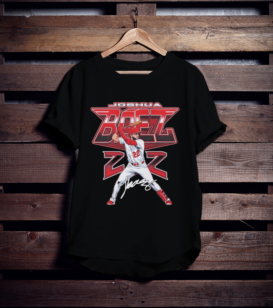 Joshua Baez 22 St. Louis Cardinals Baseball Player T-Shirt