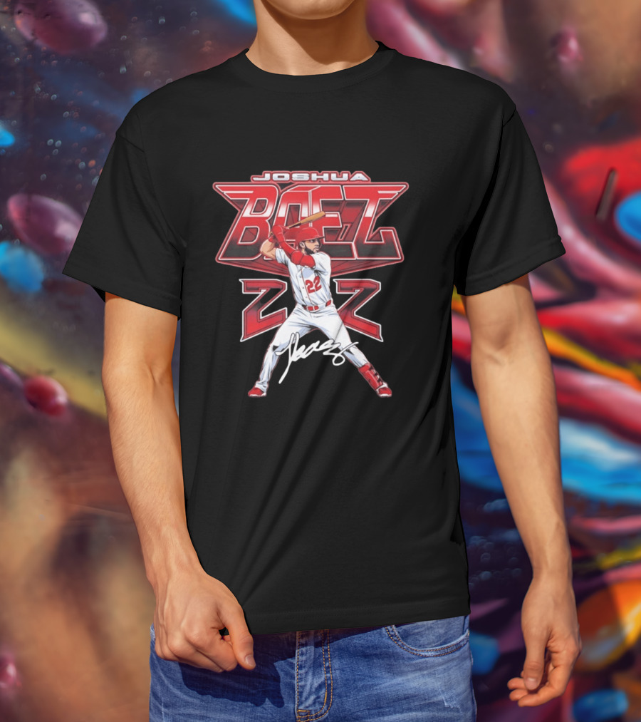 Joshua Baez 22 St. Louis Cardinals Baseball Player T-Shirt