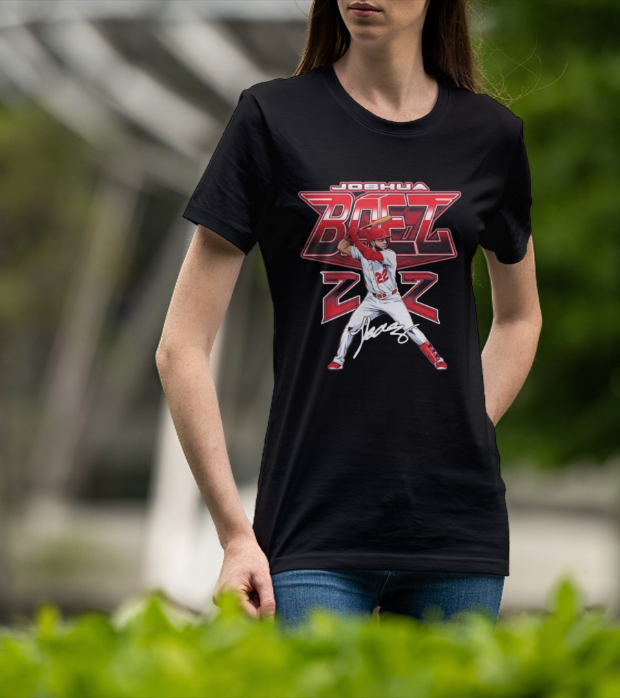 Joshua Baez 22 St. Louis Cardinals Baseball Player T-Shirt