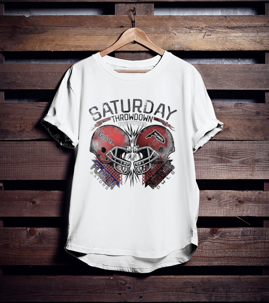 Saturday Showdown Florida Gators Vs Florida Atlantic Owls 2026 T-Shirt