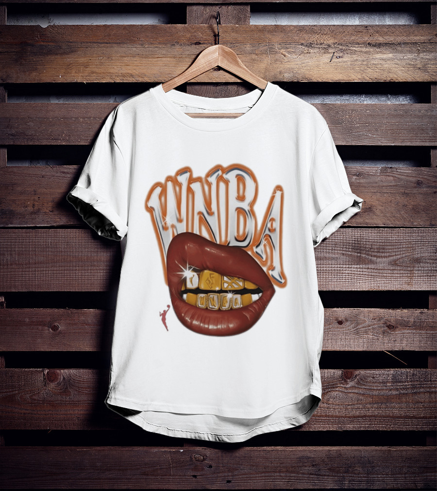 WNBA Grill Mouth Gold Teeth T-Shirt