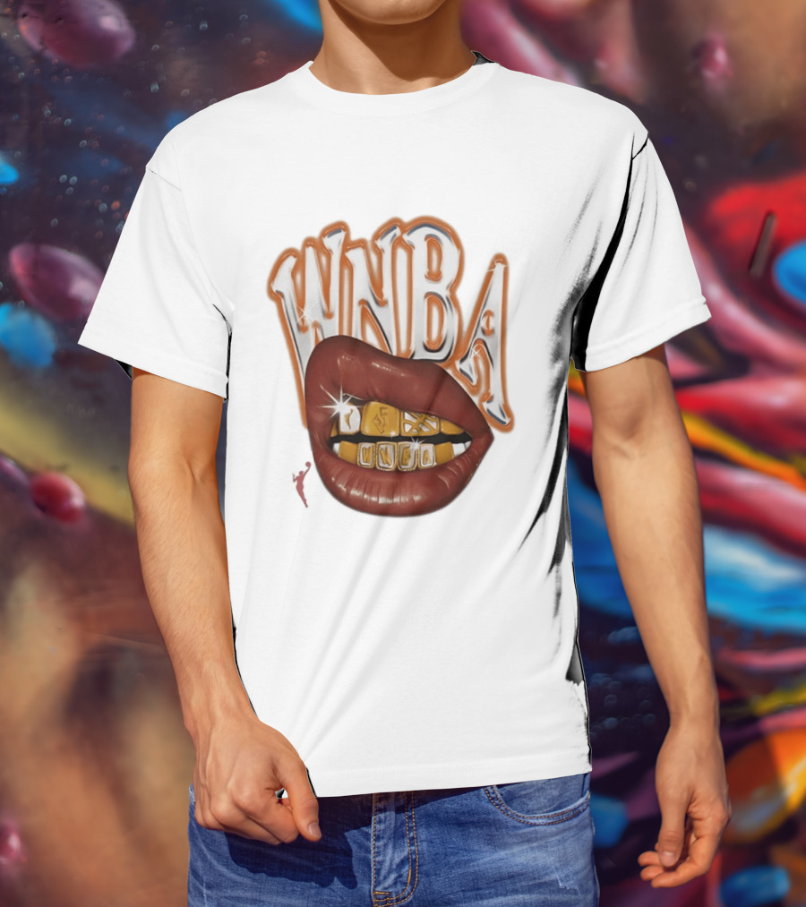 WNBA Grill Mouth Gold Teeth T-Shirt