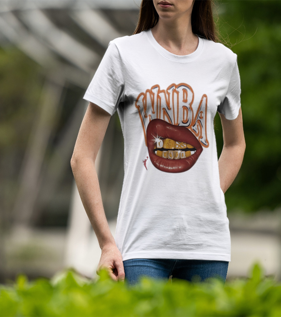 WNBA Grill Mouth Gold Teeth T-Shirt