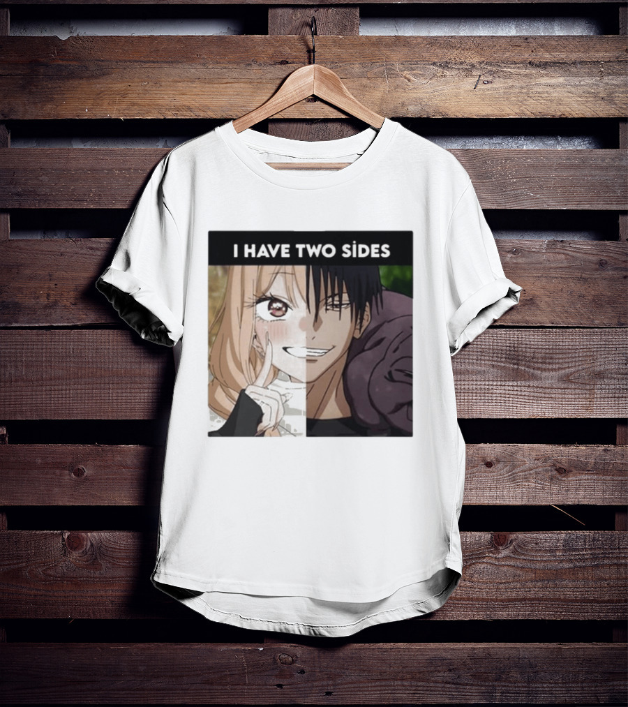 I Have Two Sides Toji Fushiguro And Marin Kitagawa Manga Characters T-Shirt
