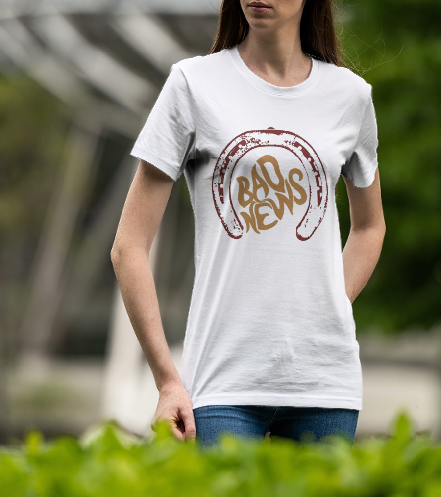 Bad News Music Controversy Horseshoe Pop Culture 2026 T-Shirt