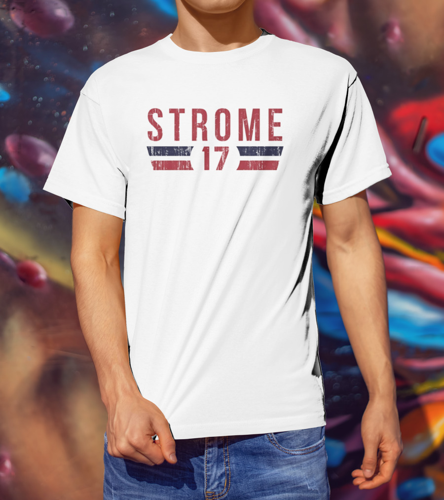 STROME 17 Washington Capitals Hockey Player Name Number Fan Gear T-Shirt