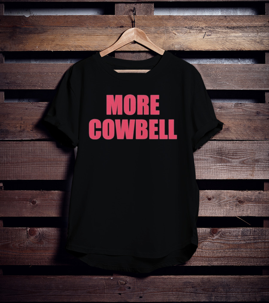 Mississippi State Bulldogs More Cowbell Football T-Shirt