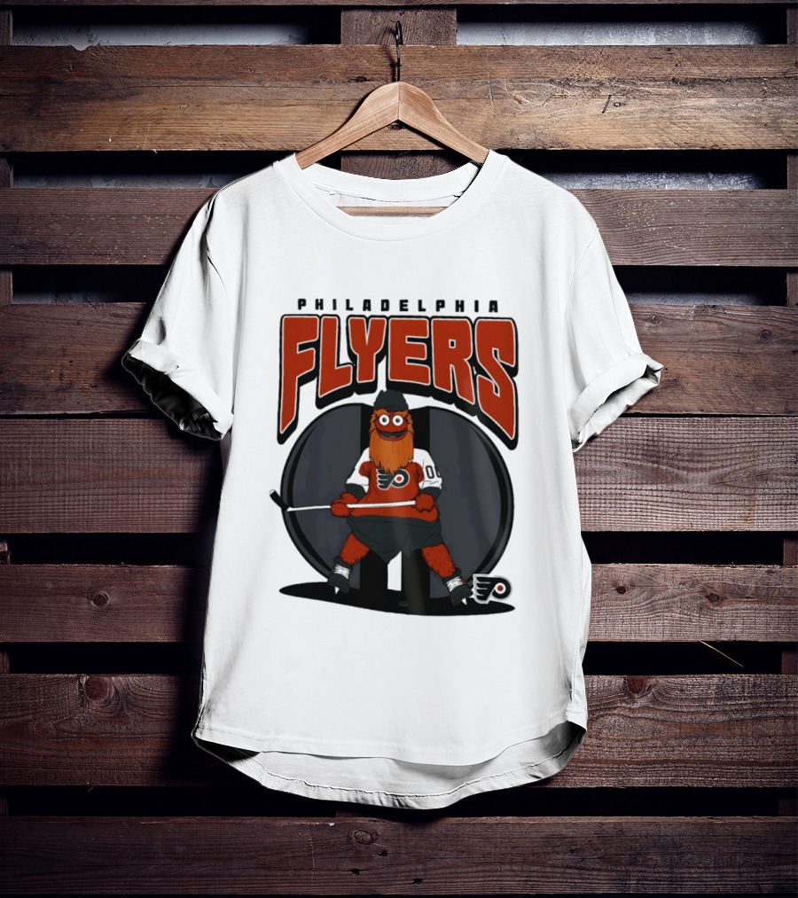 Philadelphia Flyers Gritty Mania NHL 2026 Hockey Mascot Fan Gear T-Shirt