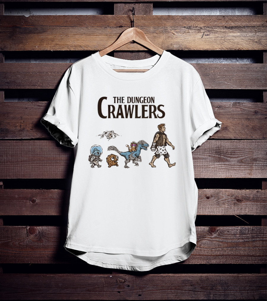 The Dungeon Crawlers Adventure Creatures And Characters T-Shirt