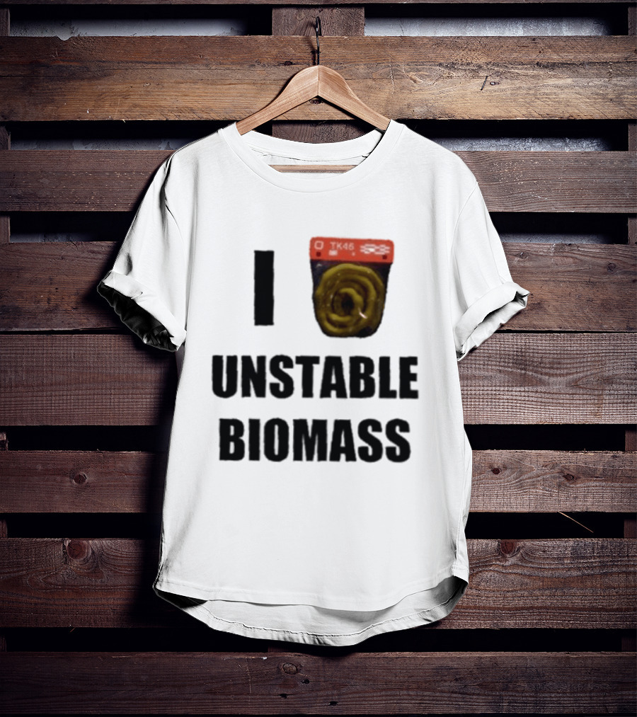 I Love Unstable Biomass TK45 Sci Fi Laboratory T-Shirt