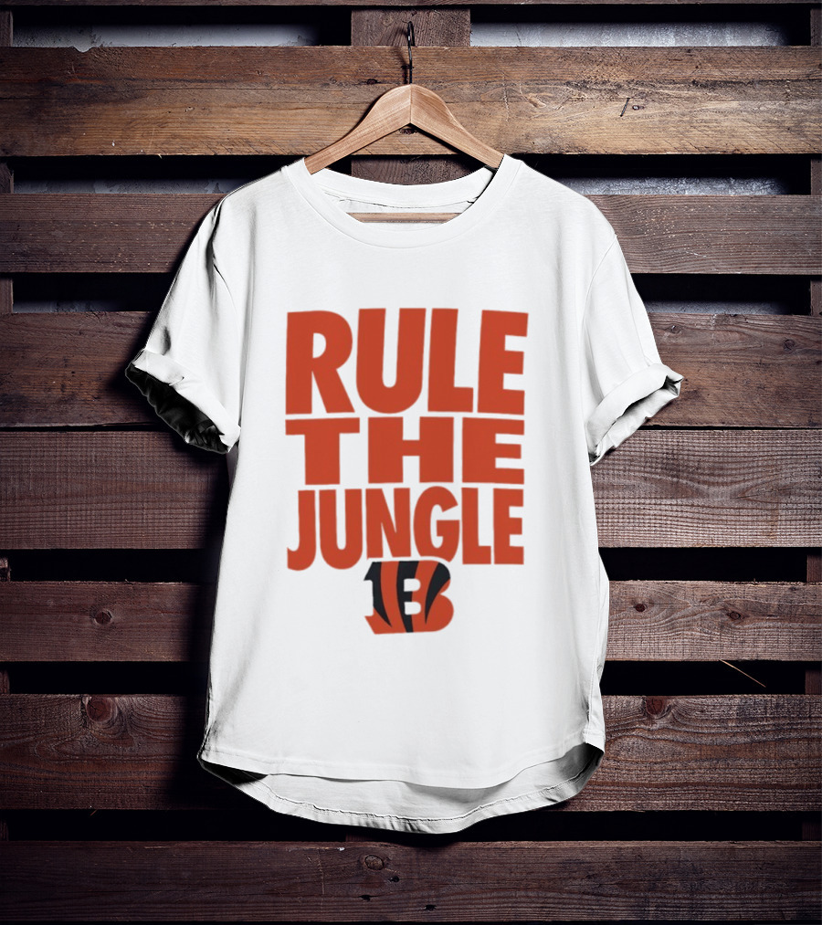 Cincinnati Bengals Rule The Jungle Bengals B T-Shirt