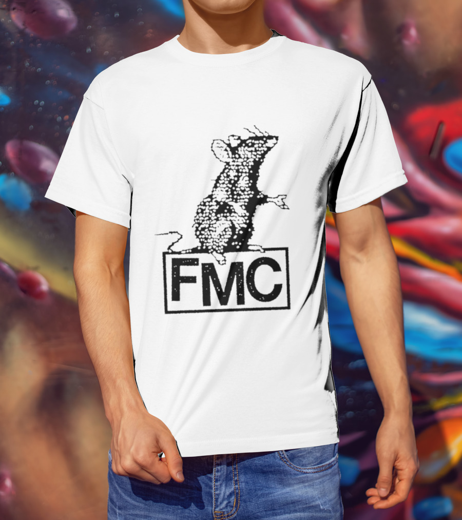 FMC Rat Rodent Sketch Drawing T-Shirt