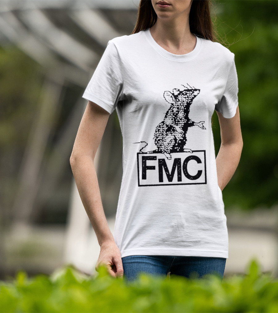 FMC Rat Rodent Sketch Drawing T-Shirt