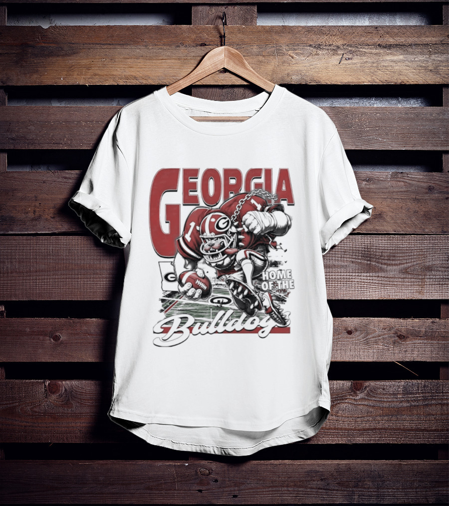 Georgia Bulldogs Home Of The Football Bulldogs T-Shirt