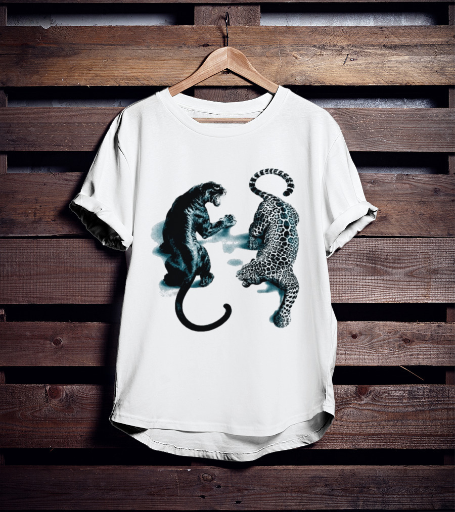 Panthers Vs Jaguars Big Cat Showdown T-Shirt