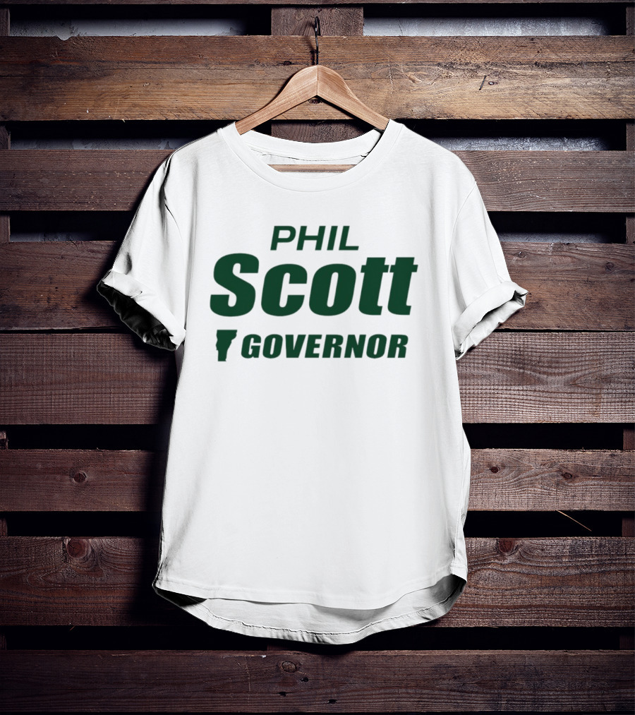Phil Scott Governor Vermont T-Shirt