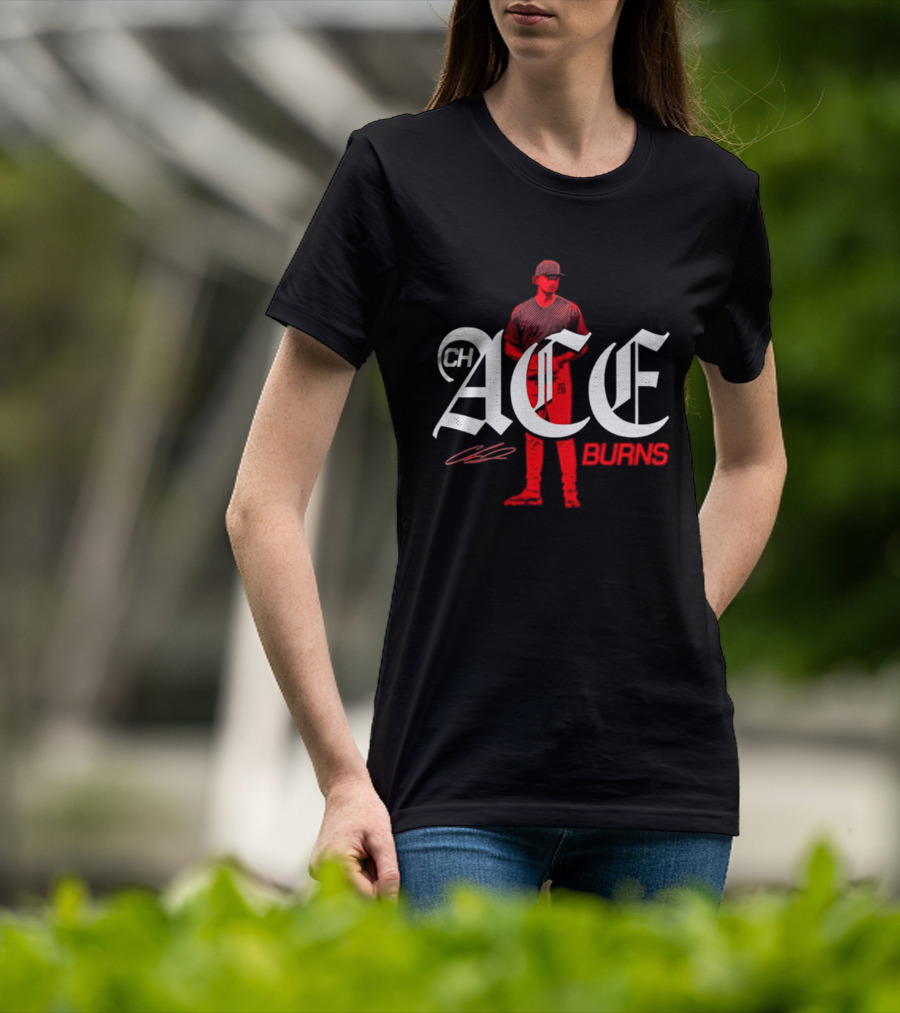 ChACE Burns Cincinnati Reds Chase Burns Baseball Player T-Shirt