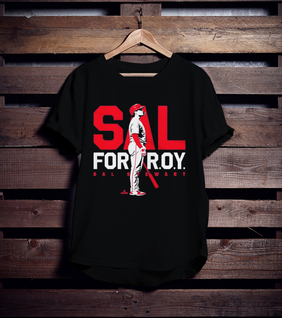 Cincinnati Reds Sal Stewart For Rookie Of The Year 2026 T-Shirt