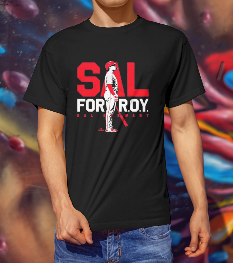 Cincinnati Reds Sal Stewart For Rookie Of The Year 2026 T-Shirt