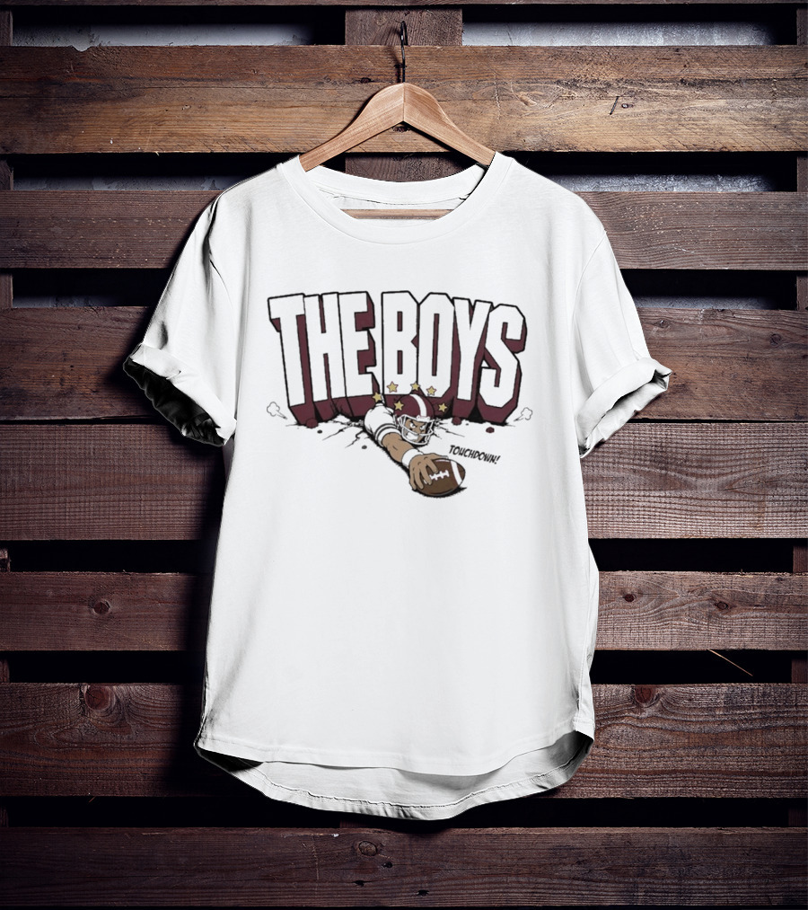 The Boys Touchdown Superhero Football Stars T-Shirt