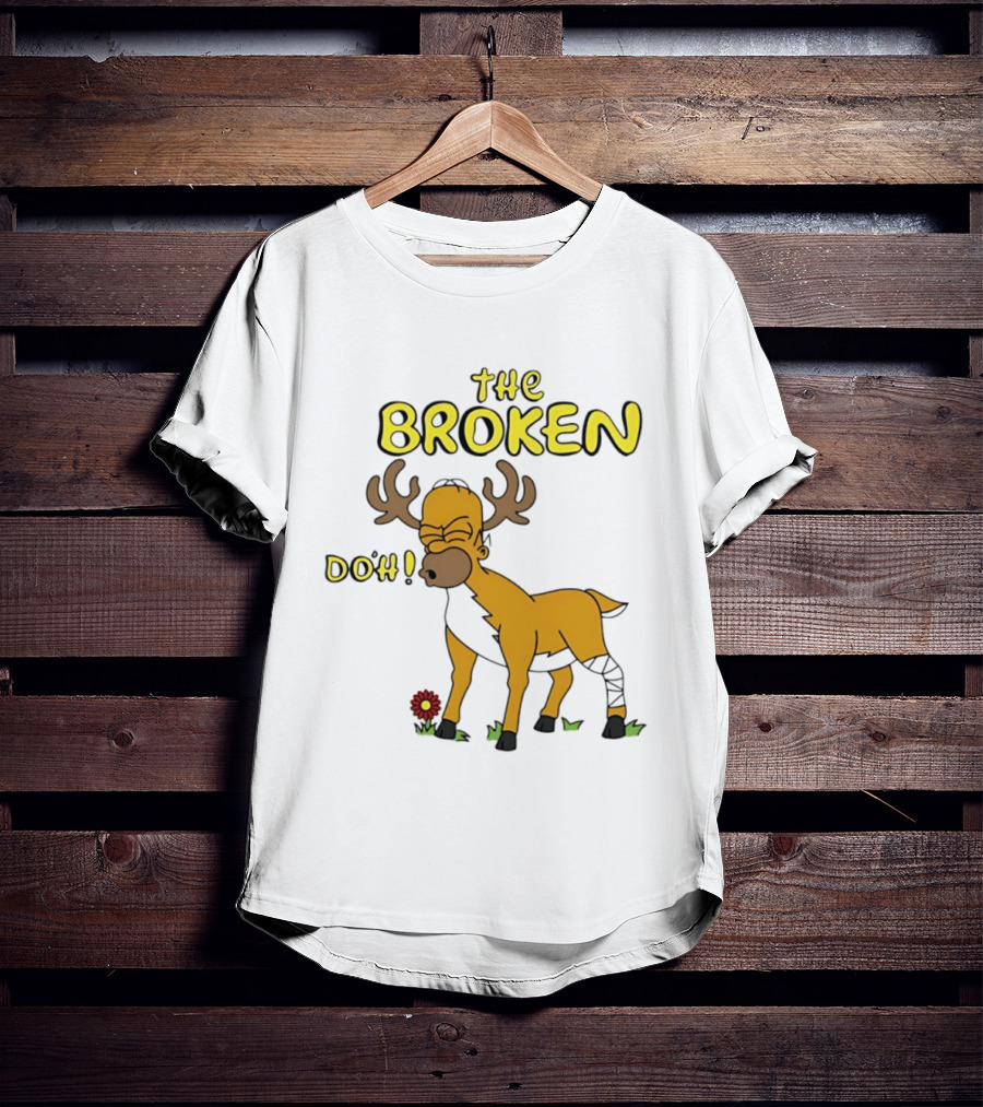 The Broken Doh Deer Homer Simpson The Simpsons T-Shirt