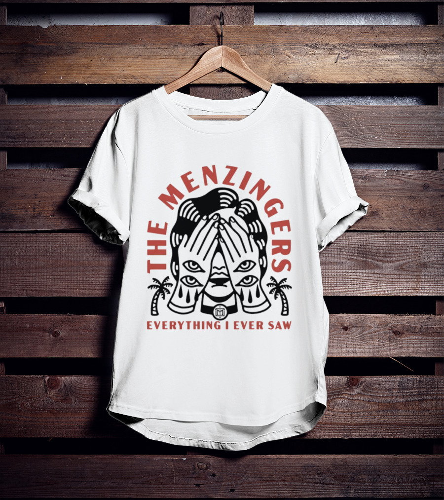 The Menzingers Everything I Ever Saw Indie Rock Face Palms T-Shirt