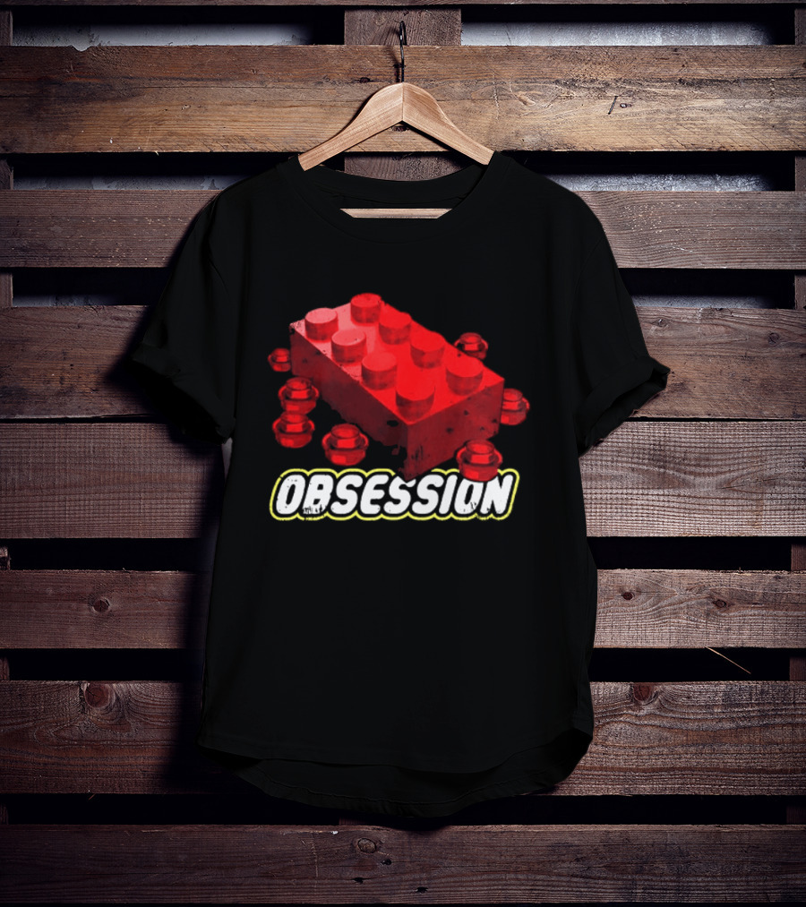 Obsession Red Building Block Toy T-Shirt