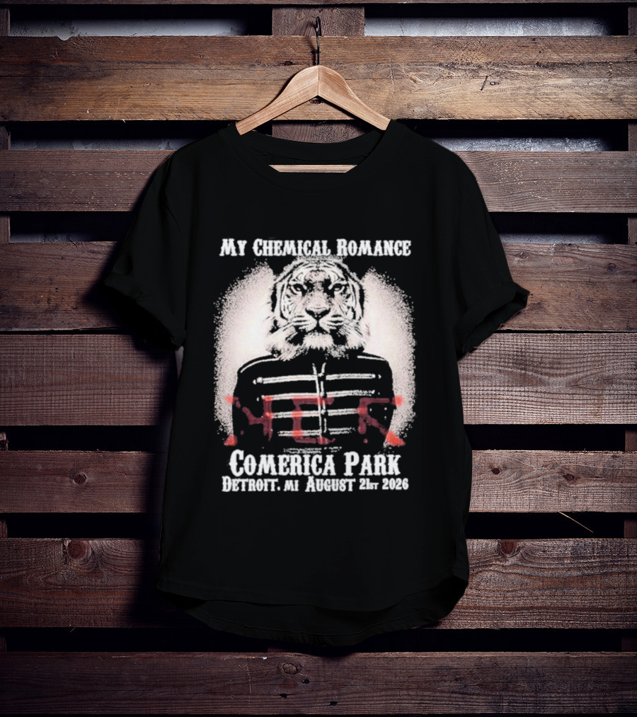 My Chemical Romance MCR Comerica Park Detroit MI August 21 2026 T-Shirt