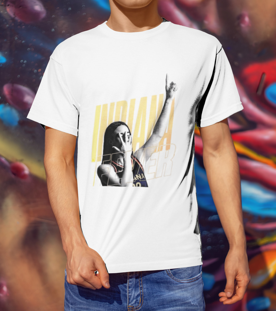 Indiana Fever Caitlin Clark Pointing Indiana Player Gesture T-Shirt