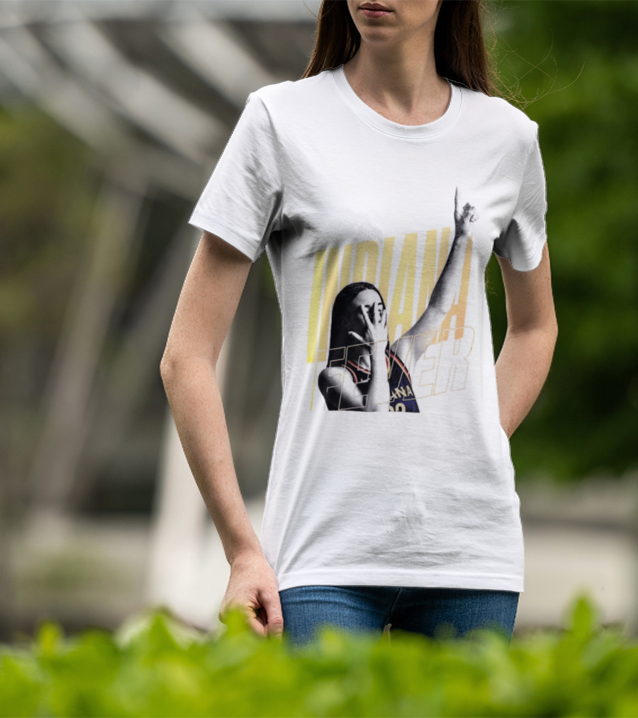 Indiana Fever Caitlin Clark Pointing Indiana Player Gesture T-Shirt