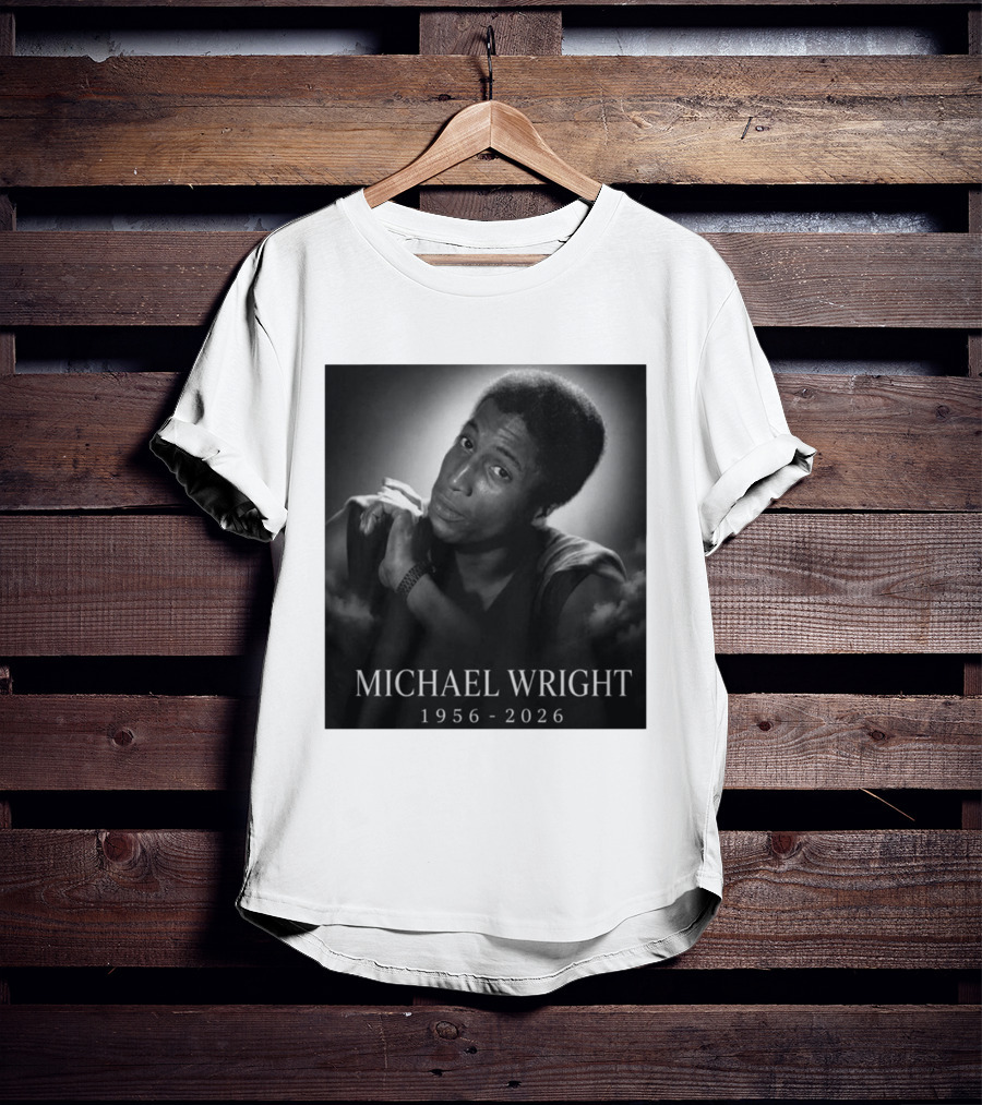 Michael Wright 1956 2026 Memoriam T-Shirt