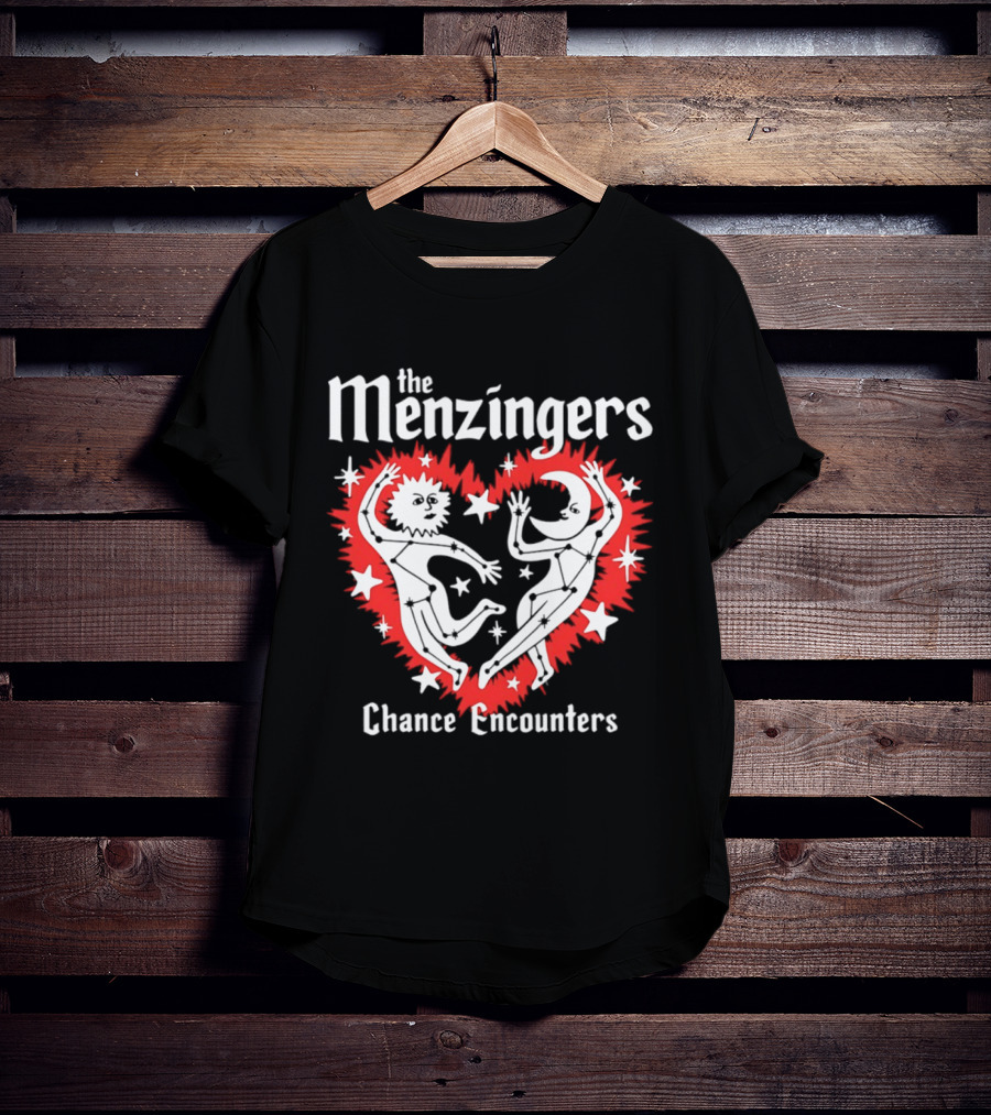 The Menzingers Chance Encounters Heart Starburst Indie Rock T-Shirt