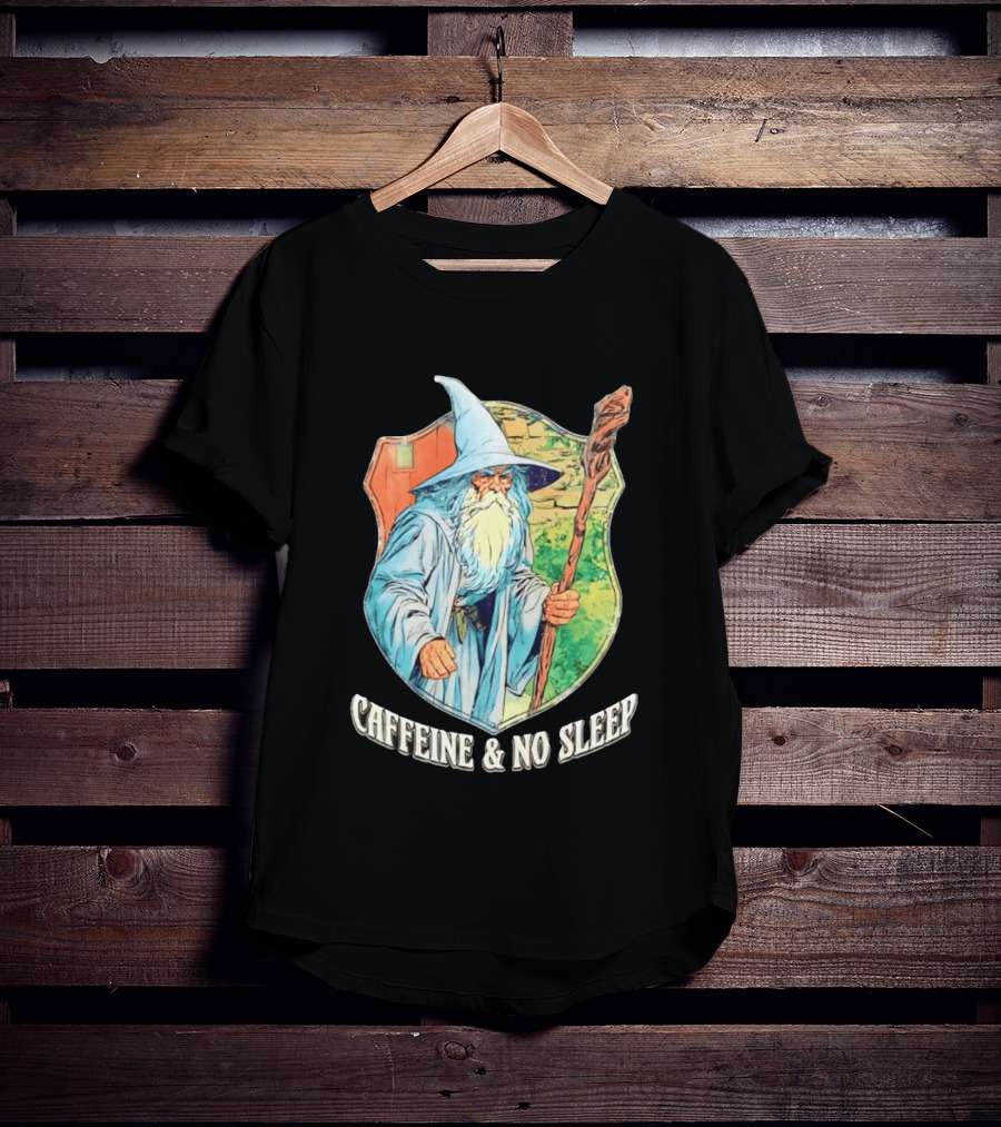 Wizard Caffeine & No Sleep T-Shirt