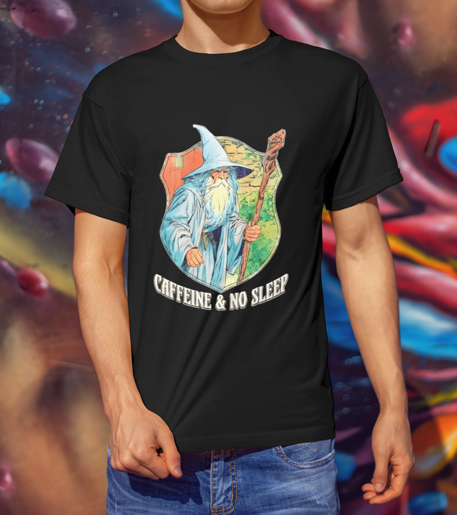 Wizard Caffeine & No Sleep T-Shirt