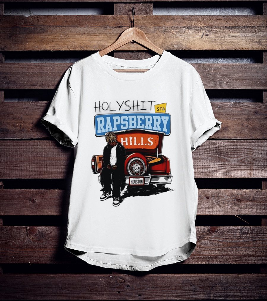 Holyshit Std Rapsberry Hills Houston Texas Car Scene T-Shirt