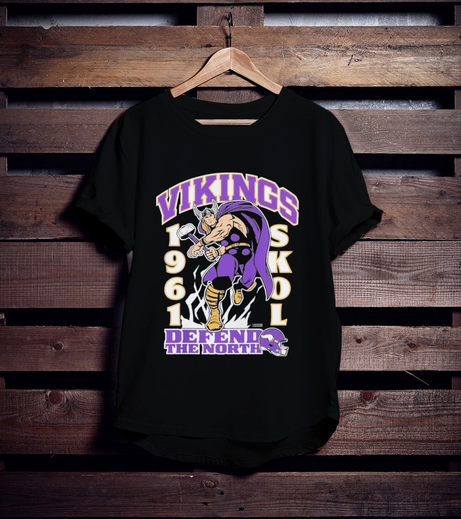 Vikings Defend The North Skol 1961 Minnesota T-Shirt