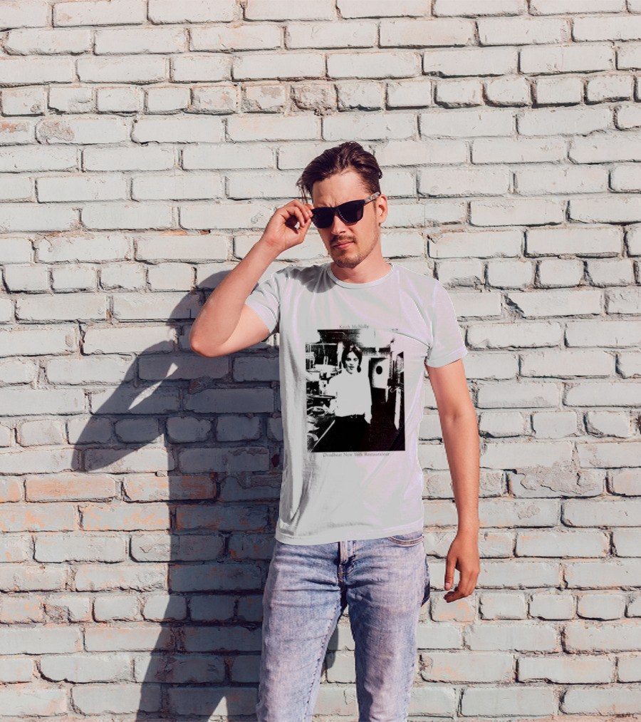 Keith McNally Dead Beat New York Restaurateur Black And White T-Shirt