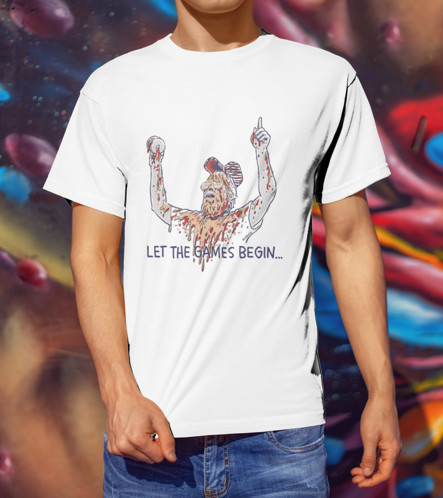 Let The Games Begin Buffalo Bills Football Fan Celebration T-Shirt