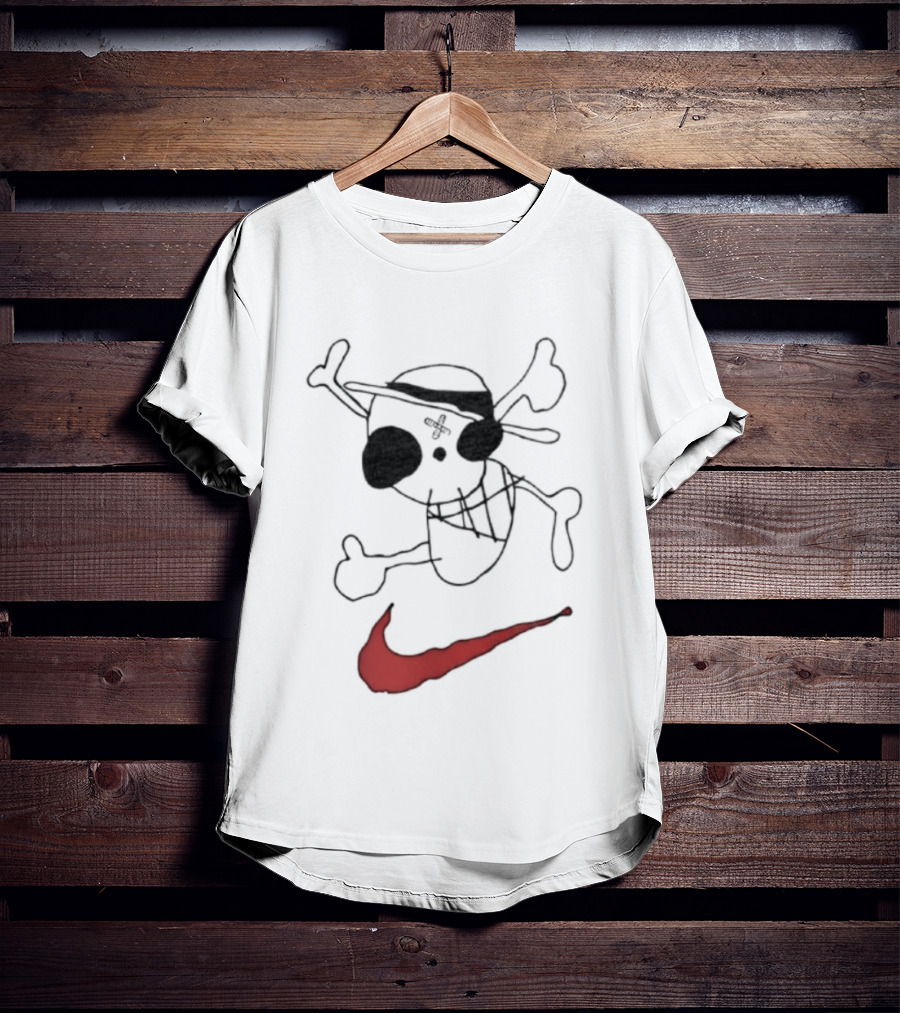 One Piece Luffy Iwara Jolly Roger 2026 Nike T-Shirt