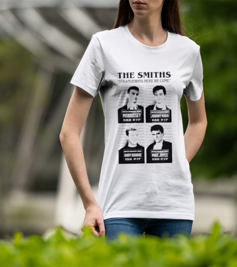 The Smiths Strangeways Here We Come Morrissey Johnny Marr Shots T-Shirt